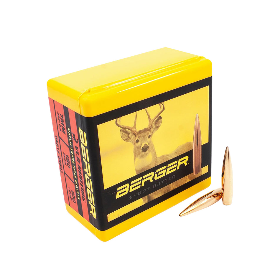 Berger Bullets 7mm 180gr VLD Hunting Long Range 100-Count Box