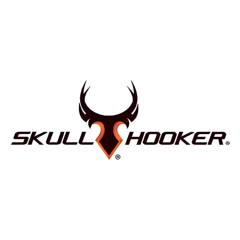 Skull Hooker Arm for Trophy Tree, Prong and Skull Adapter Compatible, Black SKH-TT-ARM-BLK