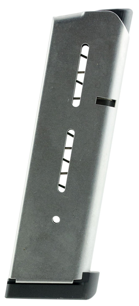 Wilson Combat 47D 8-Round 1911 .45 ACP Stainless Magazine with Standard Floor Plate