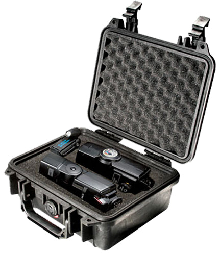 Pelican Protector Series 1200 Small Case Black Poly Pick N Pluck Foam
