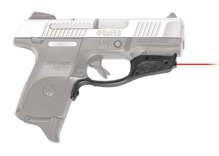 Crimson Trace Laserguard Fits Ruger SR9C/SR40C, Instinctive Activation Red Laser, Black Polymer