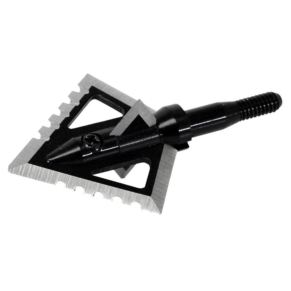 Magnus Black Hornet Ser-Razor Fixed Blade Broadhead 125 Grain 3 pk.