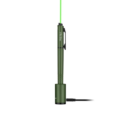 Olight O-Pen Glow OD Green Pen Light with Green Laser Pointer