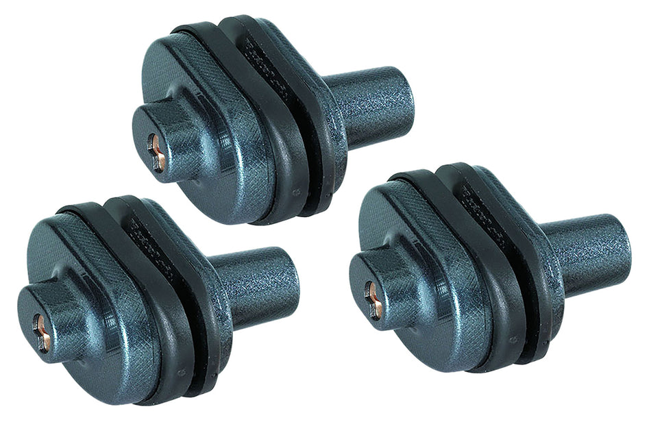 Master Lock 90TRISPT Gray Steel/Zinc Keyed Alike Trigger Lock Set of 3