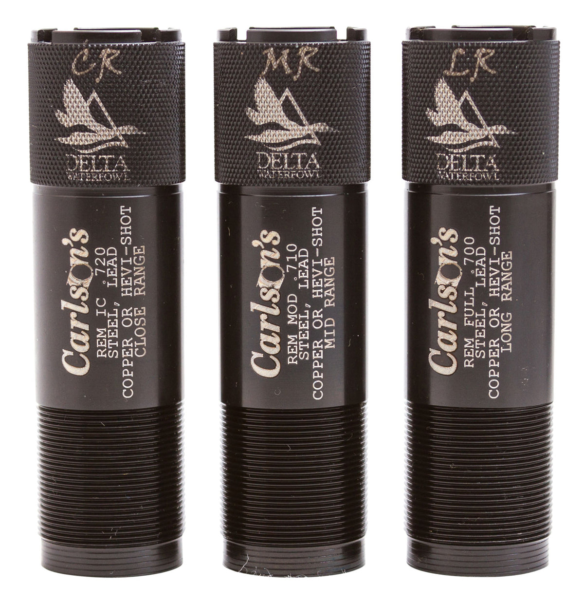 Carlson's Choke Tubes Delta Waterfowl Remington 12 Gauge Stainless Mid/Long/Close Range