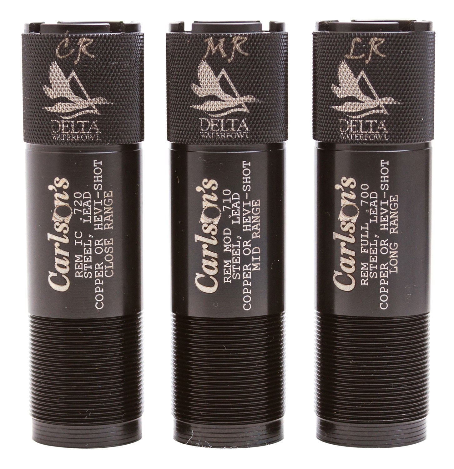 Carlson's Choke Tubes Delta Waterfowl Remington 12 Gauge Stainless Mid/Long/Close Range