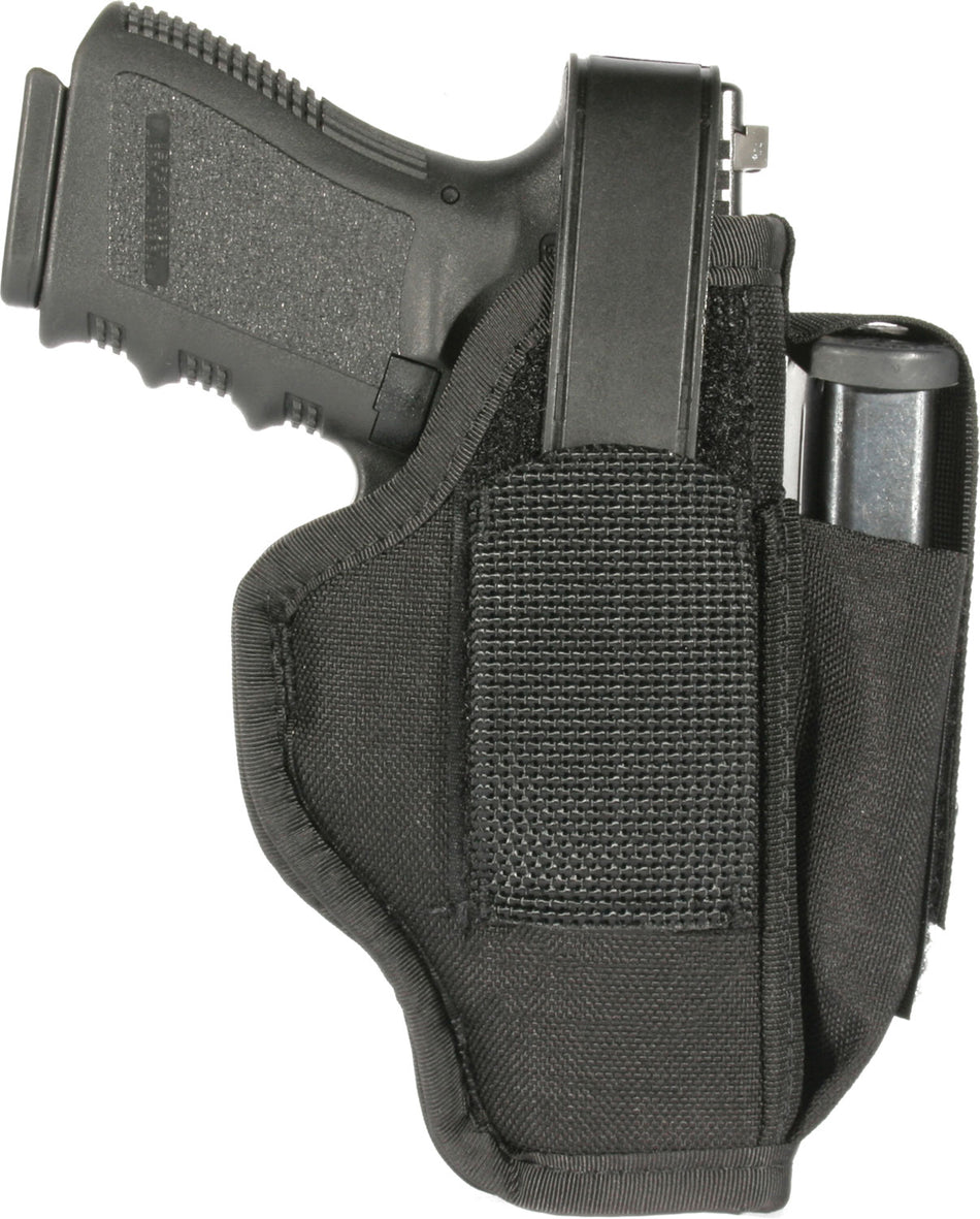 Blackhawk 40AM06BK Ambidextrous IWB/OWB Holster Size 06 Cordura Belt Clip Med/Large Semi-Auto 3.25-3.75" Barrel