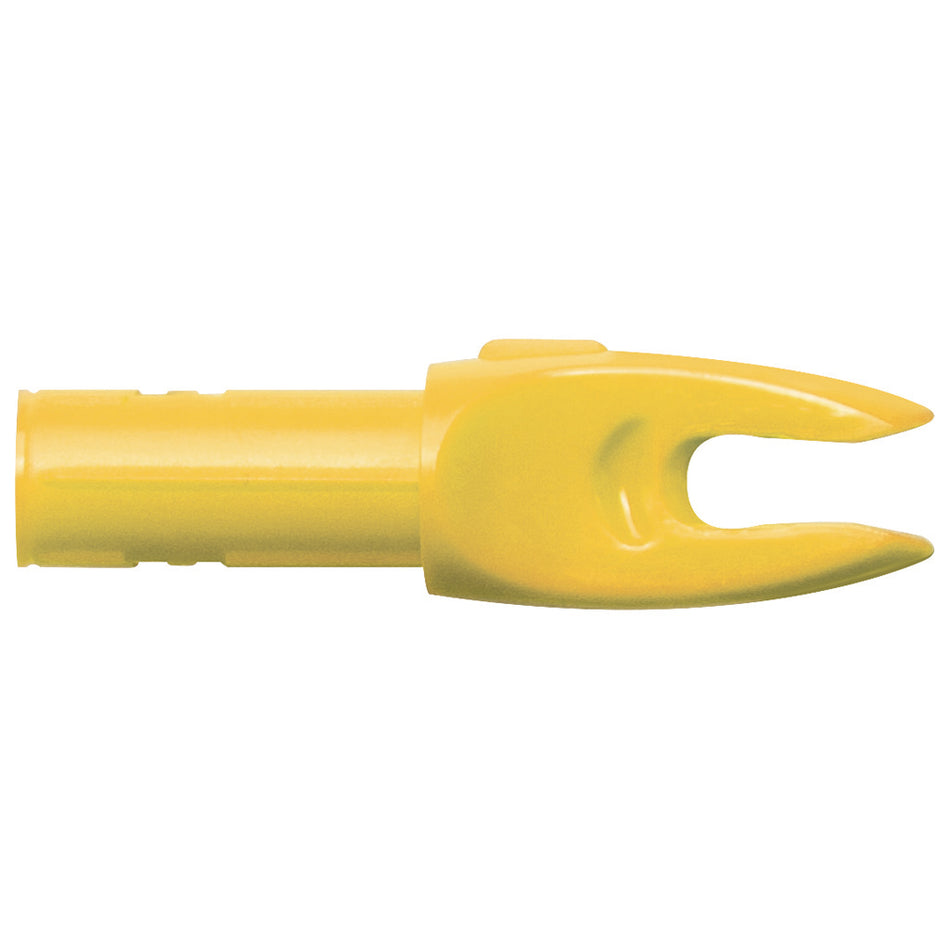 Easton Yellow 6mm H Nocks Precision Molded Press Fit 12 pk.