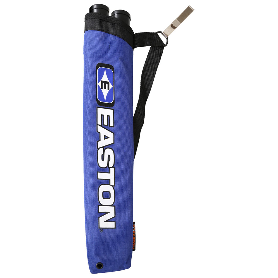 Easton Blue Flipside 2-Tube Archery Hip Quiver RH/LH with Belt Clip