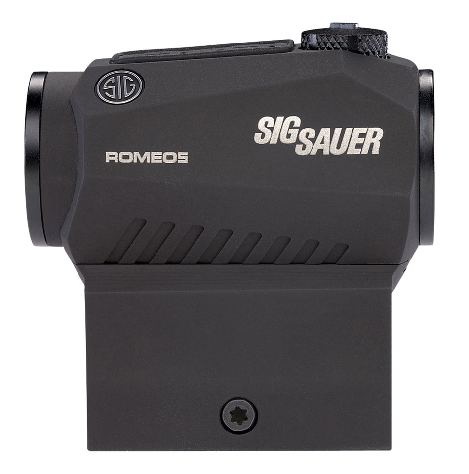Sig Sauer Romeo5 SOR52001 Black 1x20mm 2MOA Red Dot Sight with Picatinny Mount
