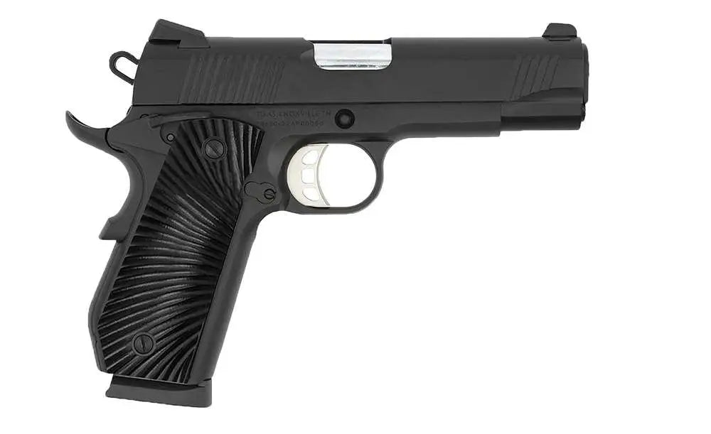 SDS TISAS 1911 Carry B45B .45 ACP Ed Brown Bobtail Pistol - Black Cerakote