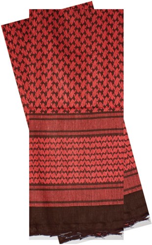 Red Rock Red/Black Tactical Shemagh Head Scarf