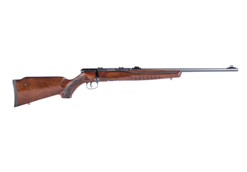 Savage Arms 70510 B22 G 22 WMR Rifle, Hardwood Sporter Stock, 21" Barrel