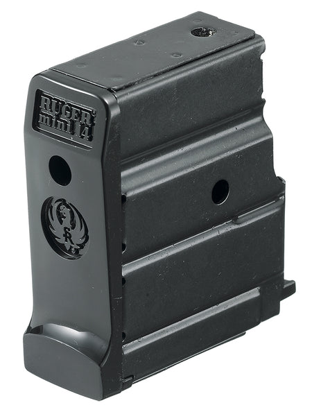 Ruger 90009 Mini-14 223 Rem 5-Round Detachable Mag, Blued Steel