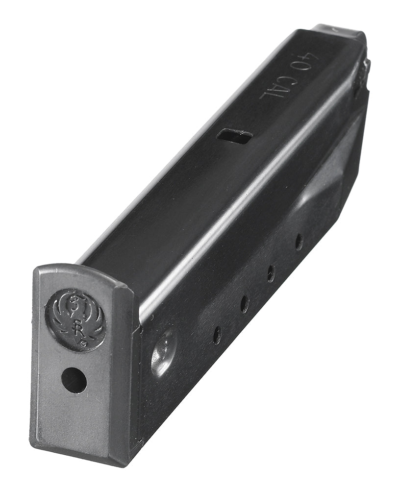 Ruger 90089 40 S&W 10-Round Magazine for Ruger P91/P944/KP91/KP944/PC4, Blued Steel