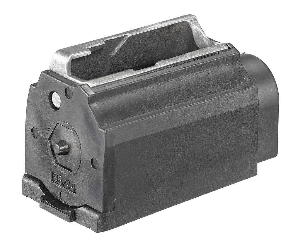 Ruger 90174 44 Rem Mag 4-Round Rotary Mag for Ruger 96/44 Carbine, Black Plastic