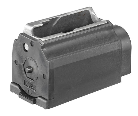 Ruger 90174 44 Rem Mag 4-Round Rotary Mag for Ruger 96/44 Carbine, Black Plastic