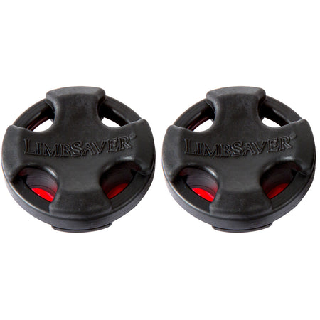 Limbsaver Black Broadband Solid Limb Crossbow Dampeners 2 pk.