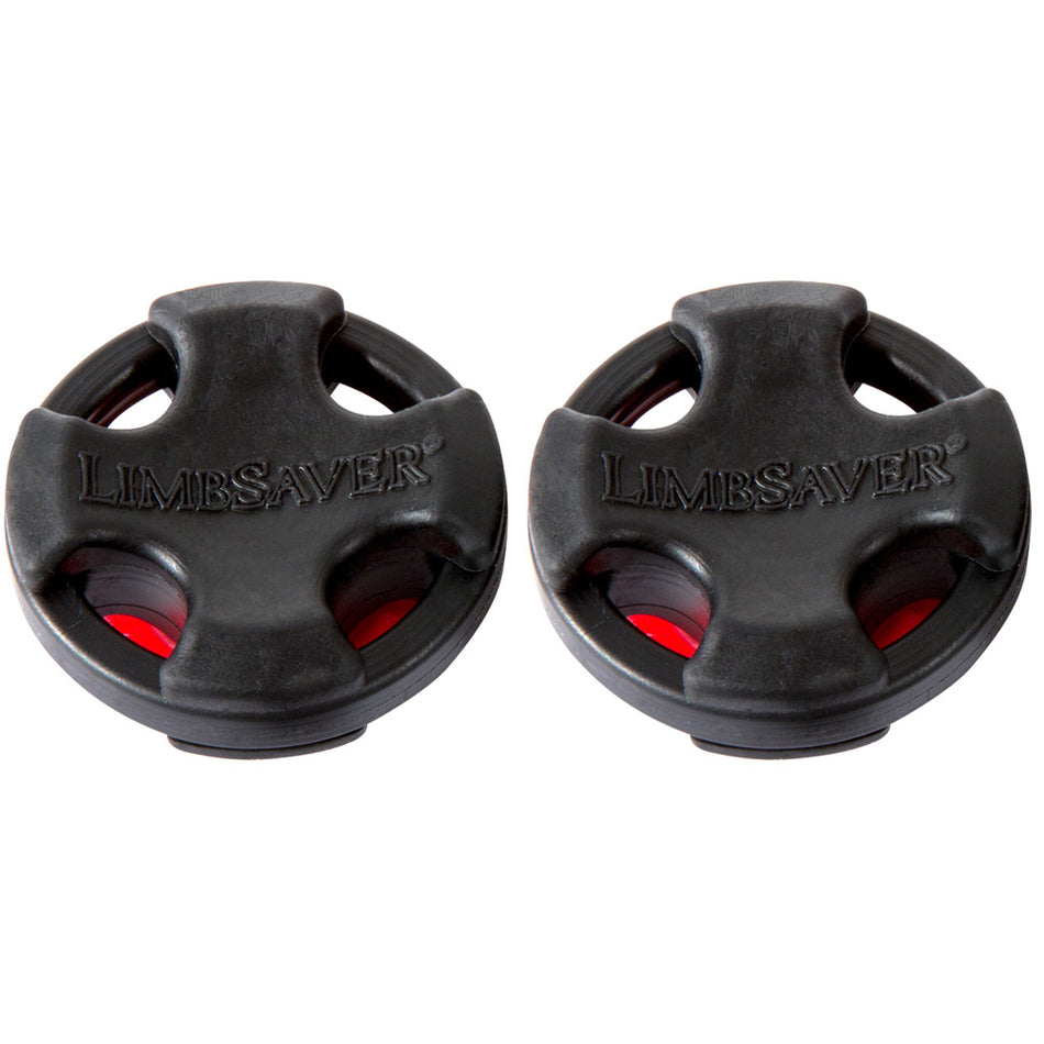 Limbsaver Black Broadband Solid Limb Crossbow Dampeners 2 pk.