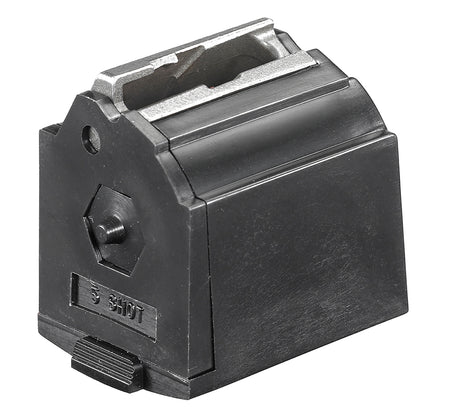 Ruger 90041 BX-15 22 LR 5-Round Rotary Mag for Ruger 10/22, SR, American Rimfire and Charger, Black