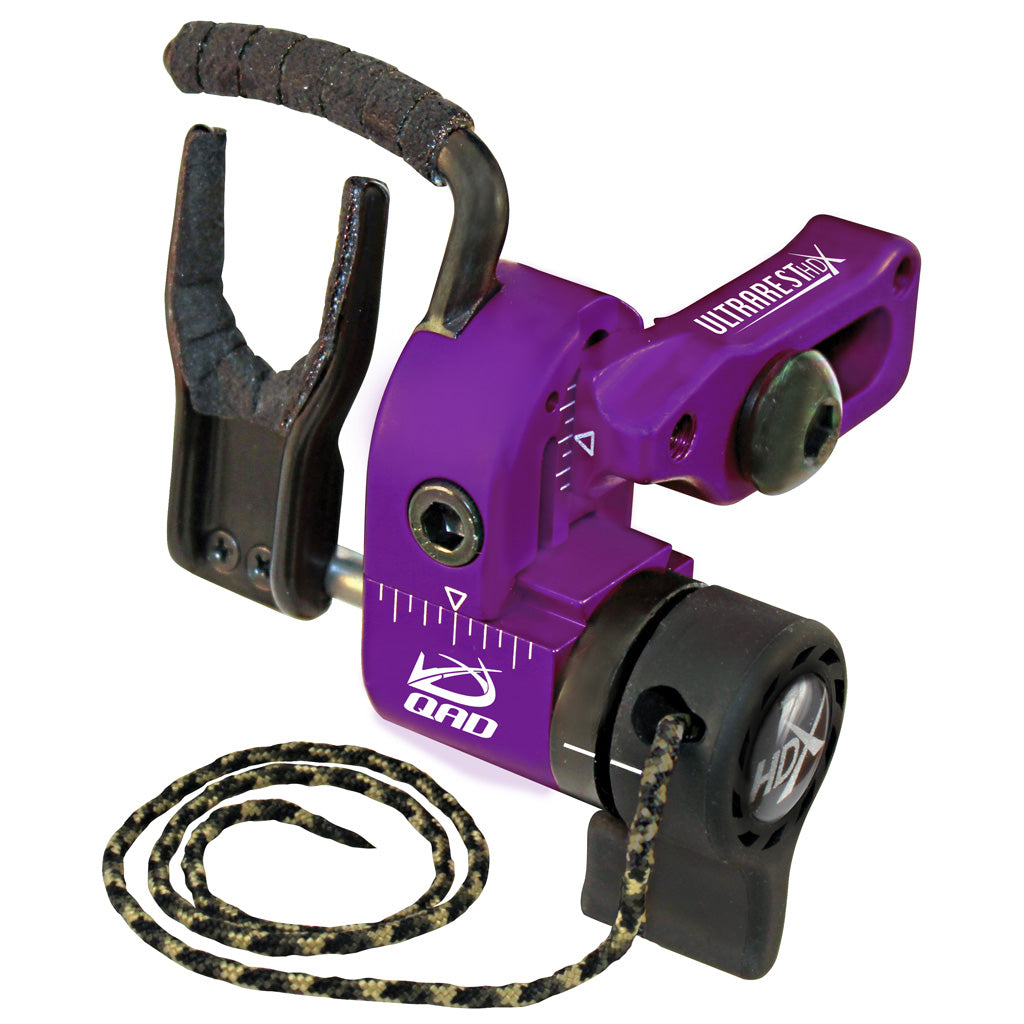 QAD UltraRest HDX Purple RH Drop-Away Bow Arrow Rest