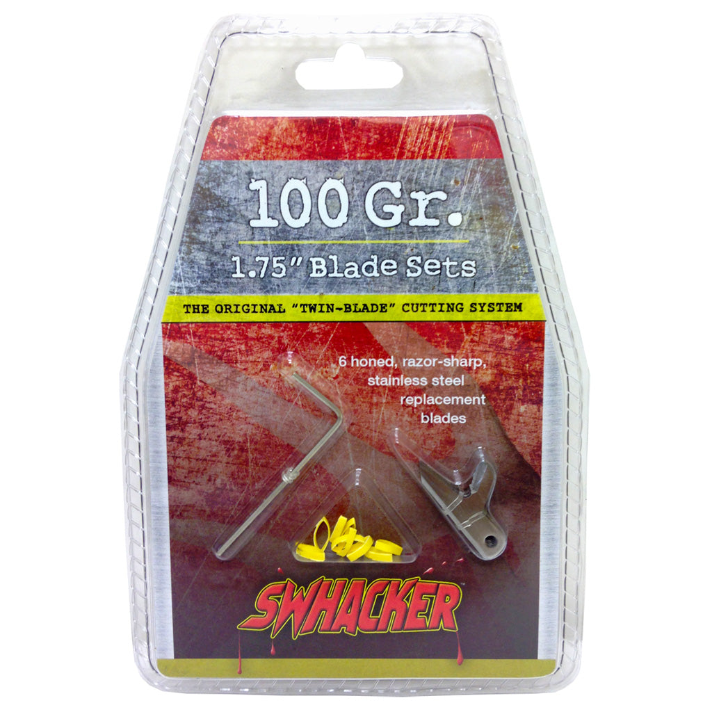Swhacker Replacement Broadhead Blades 1.75 in. 100 gr. 6-Pack