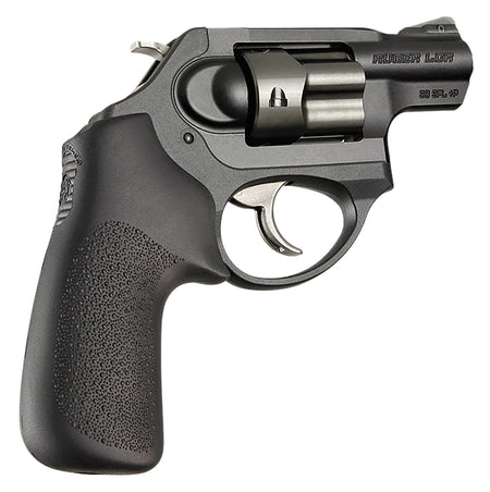 Hogue 78030 Ruger LCR/LCRx Tamer Black Rubber Grip No Finger Grooves