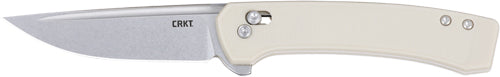 CRKT Q COMPACT 3.05" PLAIN EDGE SAND CROSSBAR LOCK