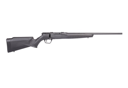 Savage Arms B Series F Full Size .17 HMR Bolt-Action Rifle, 21" Barrel, Matte Black Synthetic Stock, Right Hand