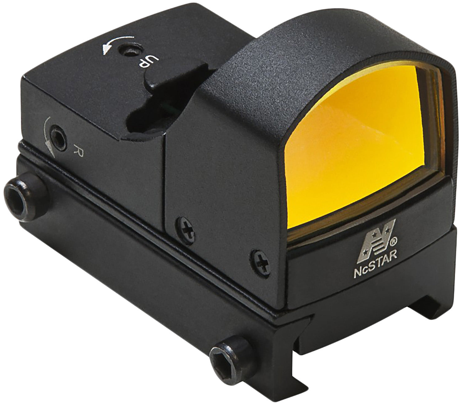 NcStar DDAB 1x Black Anodized Micro Red Dot Optic 2 MOA Unlimited Eye Relief