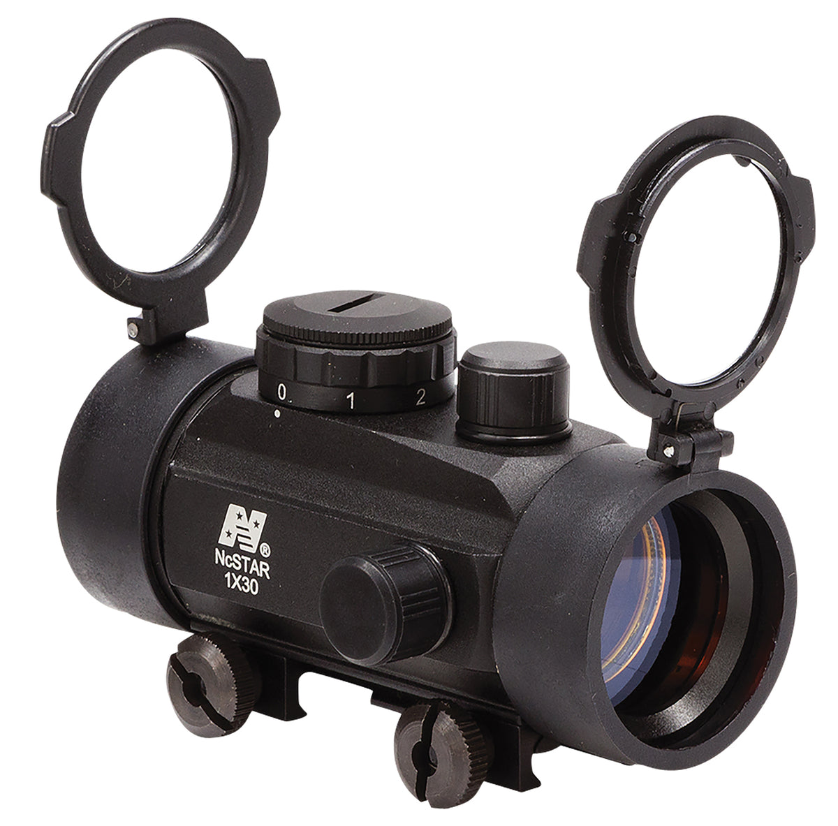 NcStar DBB130 1x 30mm Black Anodized Red Dot Tube Reflex Sight 7-Position Rheostat