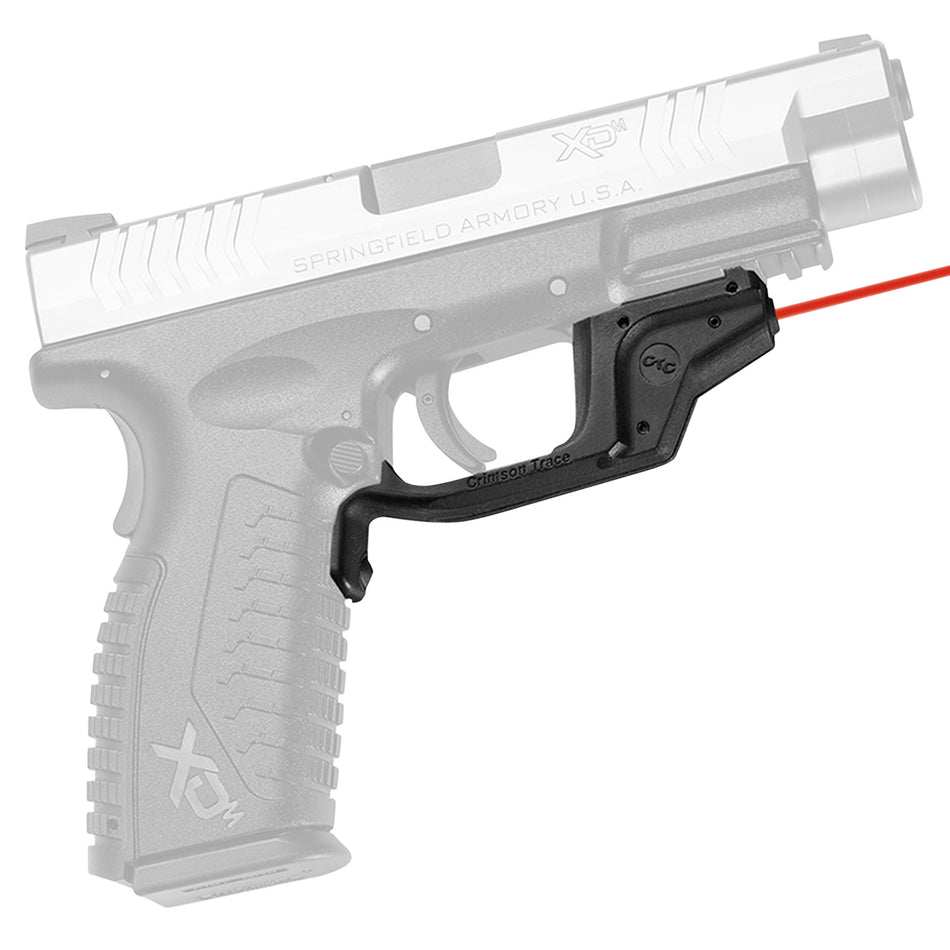 Crimson Trace 0160901 Laserguard Red Laser Sight for Springfield XD/XDM, Black Polymer