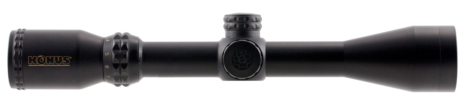 Konus KonusPro 550 7276 3-9x40 1-Inch Tube Blue/Red Illuminated Ballistic 550 Dot Reticle Scope