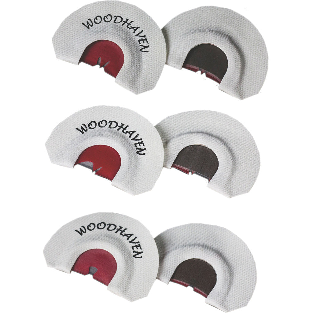 WoodHaven The Red Zone 3-Reed Turkey Call 3 Pack