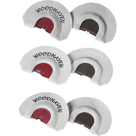 WoodHaven The Red Zone 3-Reed Turkey Call 3 Pack