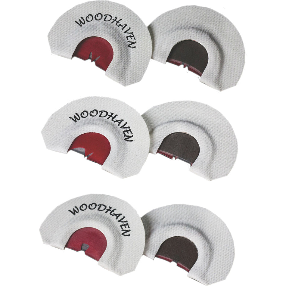 WoodHaven The Red Zone 3-Reed Turkey Call 3 Pack