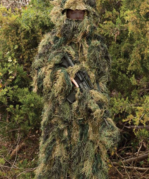 Red Rock Woodland Camo Ghillie Suit 5-Piece Adult XL/2XL