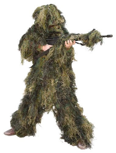 Red Rock Youth Large Woodland Ghillie Suit 5 Piece Set