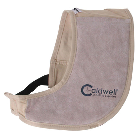 Caldwell PAST Field Recoil Shield 350010 Tan with Leather Pad Foam Energy-Absorbing Protection