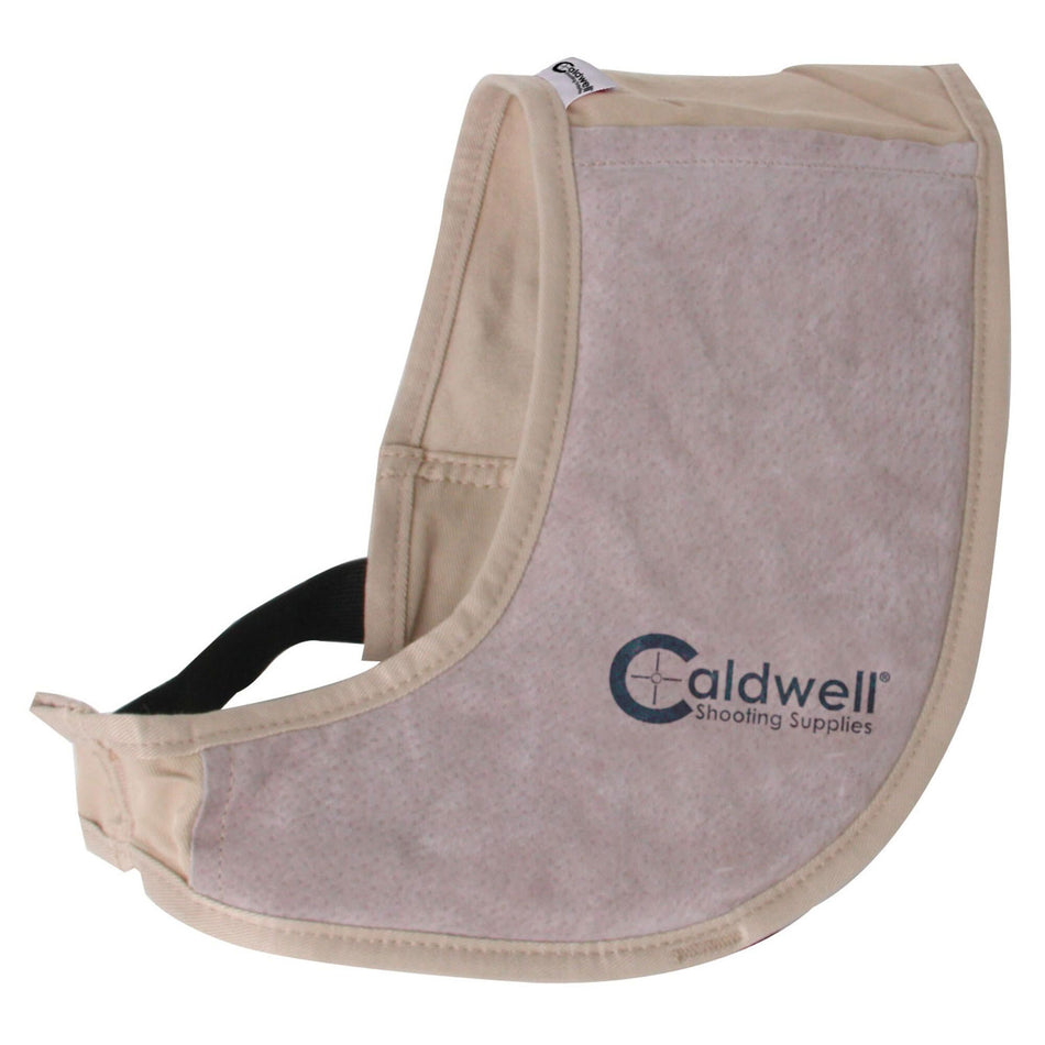 Caldwell PAST Field Recoil Shield 350010 Tan with Leather Pad Foam Energy-Absorbing Protection