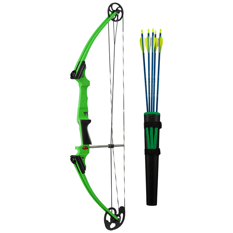 Genesis Green RH Single Cam Bow Set