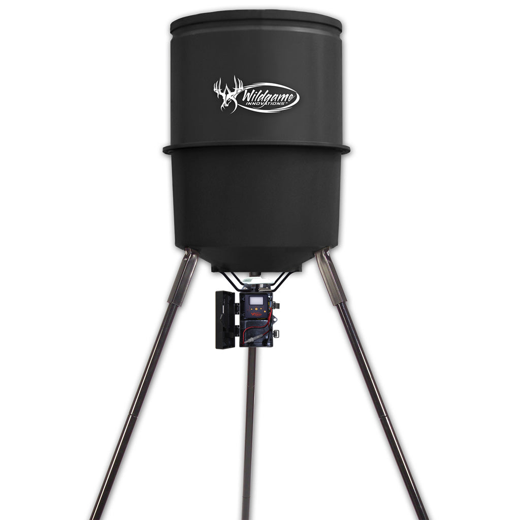 Wildgame Quick Set 225 Free Standing Feeder 30 Gallon Poly Barrel