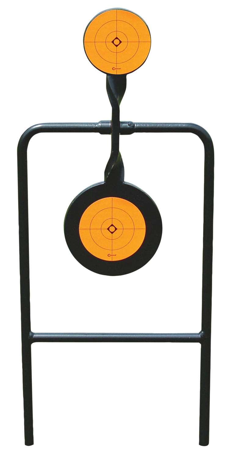 Caldwell Plink n Swing 4.25" Double Spin Handgun Steel Target Black/Orange