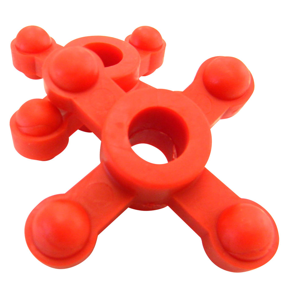 BowJax MaxJax Dampener Red for Stabilizers 5/8-1 in. 2 pk.