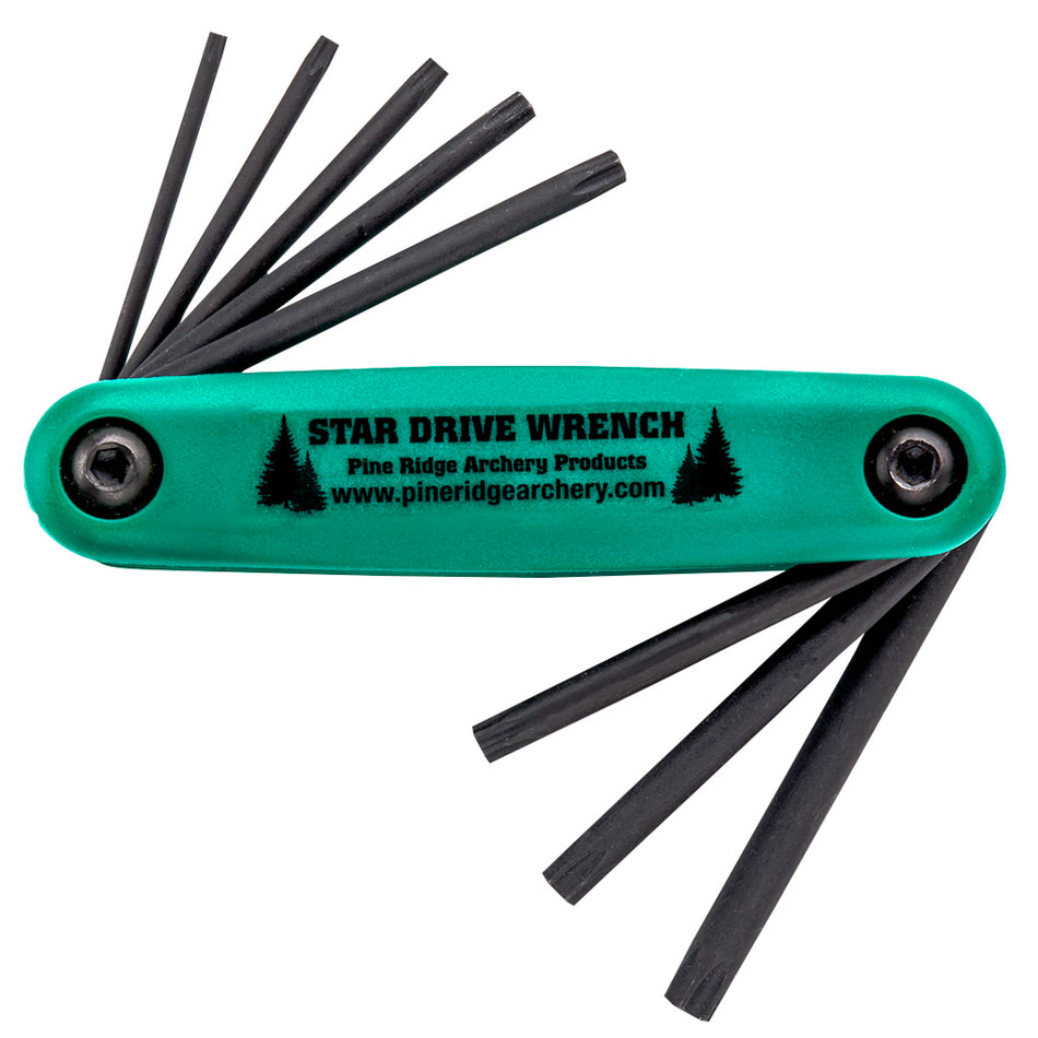 Pine Ridge Star Drive Bow Wrench Set T9 to T40