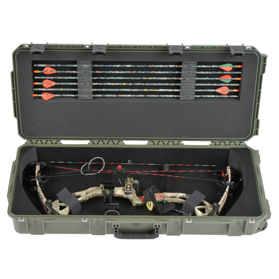 SKB iSeries Small Green Watertight Parallel Limb Bow Case