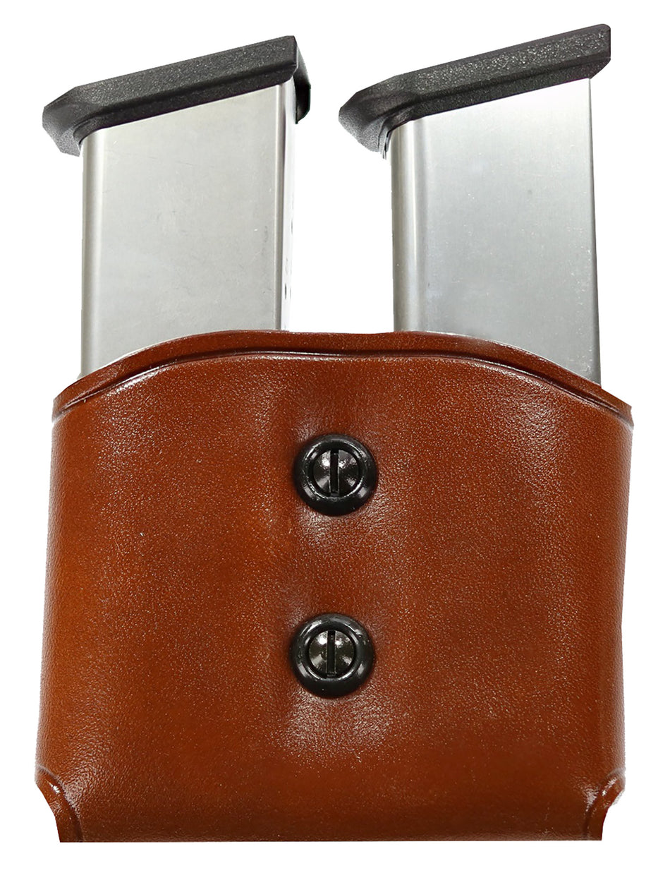 Galco DMC26 DMC Double Mag Carrier Tan Leather 45 ACP Sig P220