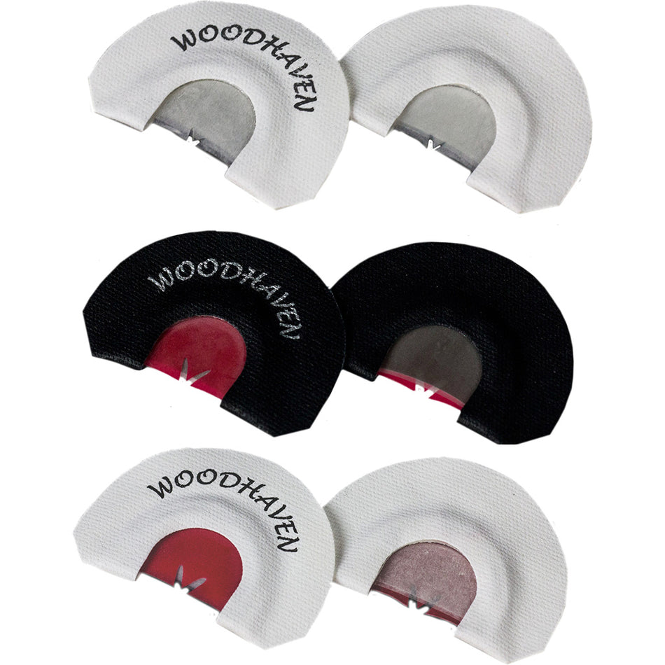 WoodHaven Wasp Nest 3-Pack Turkey Diaphragm Calls V-Cut