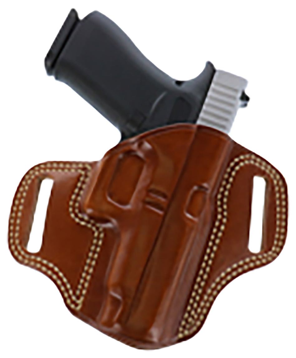 Galco Combat Master CM212 OWB Tan Leather Belt Slide for 1911 Pistols Right Hand