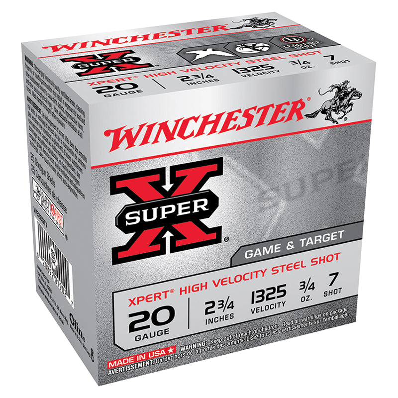 Winchester 20 Gauge Shotgun Shells  #7 3/4 oz 2.75 in